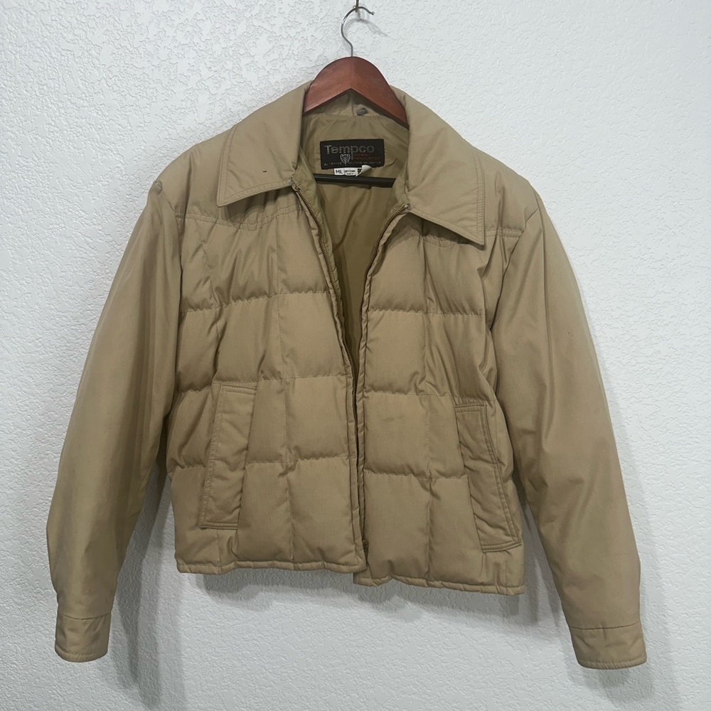 Tempco Vintage Goose Down Down Insulated Coat Men’s Size Medium Large - Picture 2 of 9